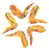 تشویقی گربه و سگ هپی پتز بال مرغ ۵ عددی