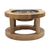 ظرف غذای چوبی سگ