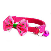 قلاده گردنی گربه و توله سگ نژاد کوچک با پاپیون