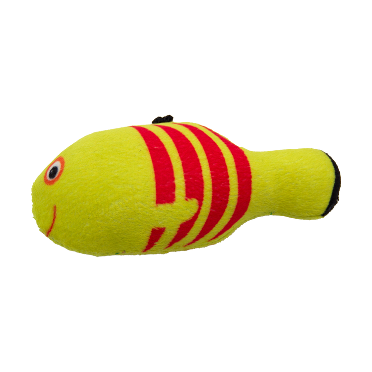 اسباب بازی گربه ماهی کت نیپ دار پرس پت - کوچک