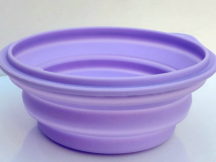 ظرف غذا و آب سیلیکونی تاشو سگ و گربه